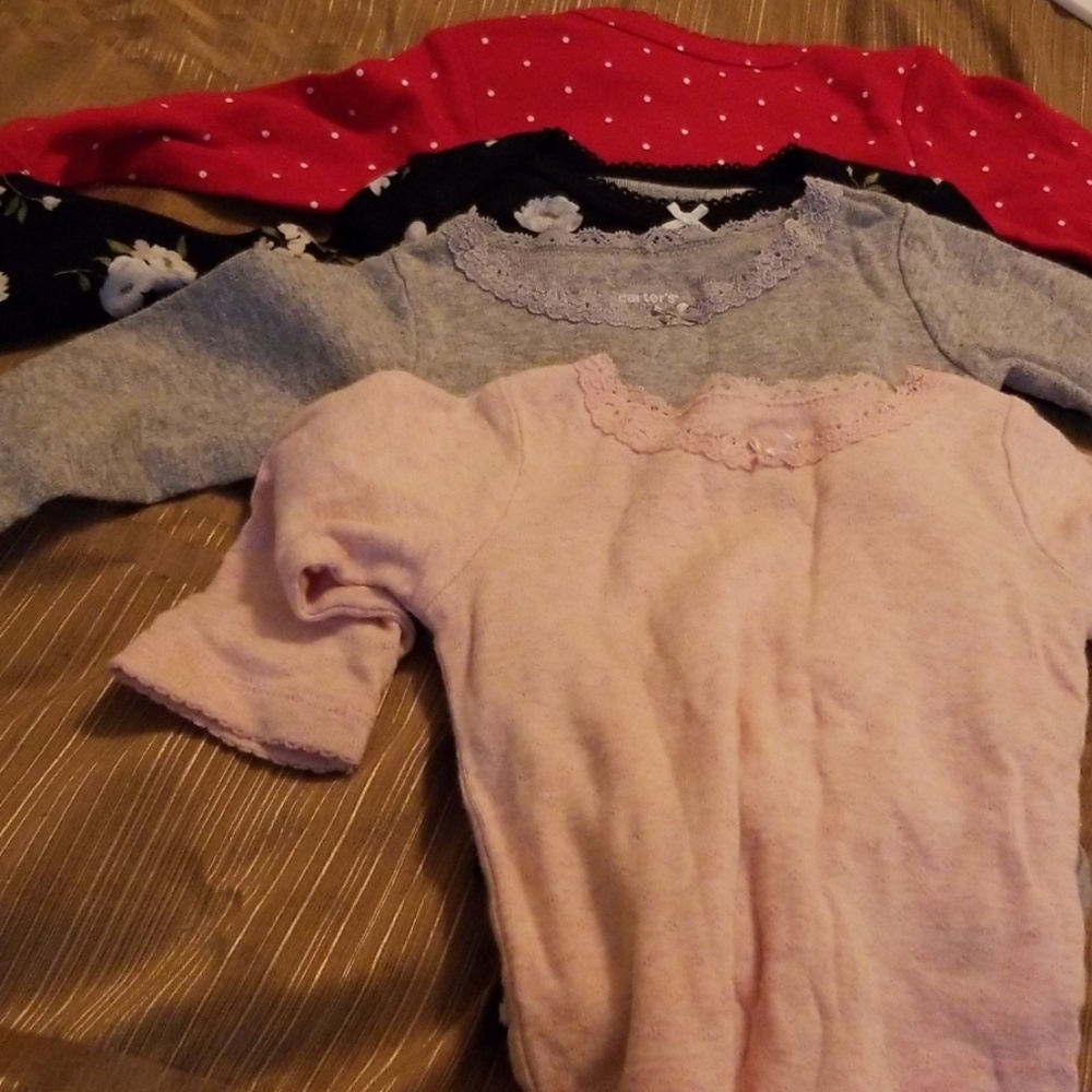 4 pack long sleeve onsies